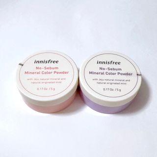 イニスフリー(Innisfree)のイニスフリー ノーセバム パウダー 新品 2個セット(フェイスパウダー)