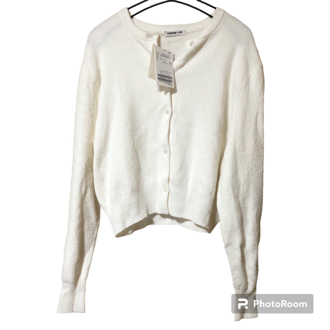 DEUXIEME CLASSE - 【新品未使用】Floche クルーネック カーディガン