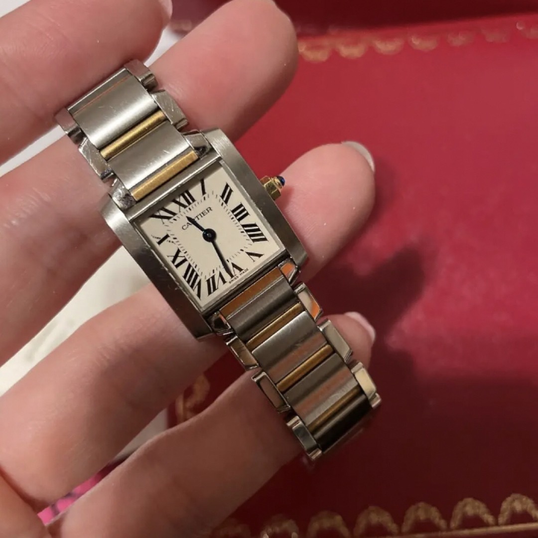 Cartier(カルティエ)のCartier タンクフランセーズ　SM レディースのファッション小物(腕時計)の商品写真