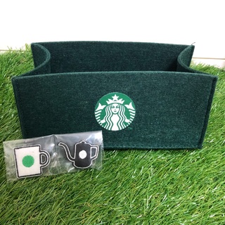 スターバックスコーヒー(Starbucks Coffee)のStarbucks Coffee フェルトボックス&ワッペン(小物入れ)