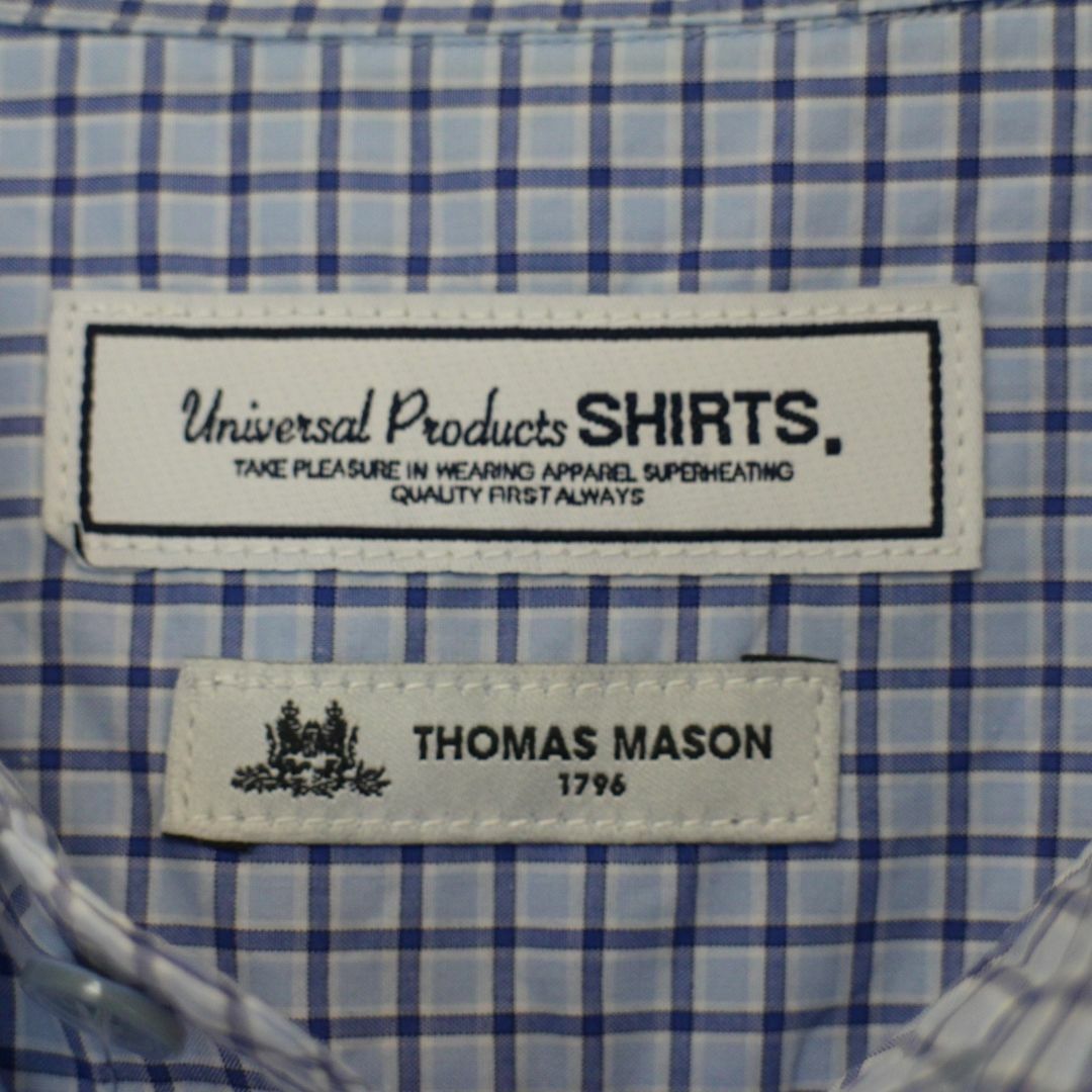 UNIVERSAL PRODUCTS(ユニバーサルプロダクツ)の美品　ユニバーサルプロダクツ THOMAS MASON 半袖SHIRT メンズのトップス(シャツ)の商品写真
