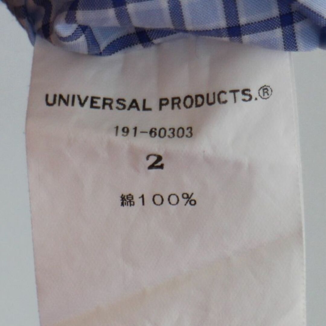 UNIVERSAL PRODUCTS(ユニバーサルプロダクツ)の美品　ユニバーサルプロダクツ THOMAS MASON 半袖SHIRT メンズのトップス(シャツ)の商品写真