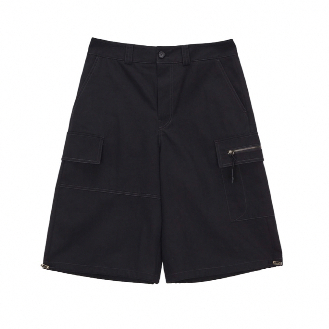 matin kim / COTTON CARGO CAPRI PANTS