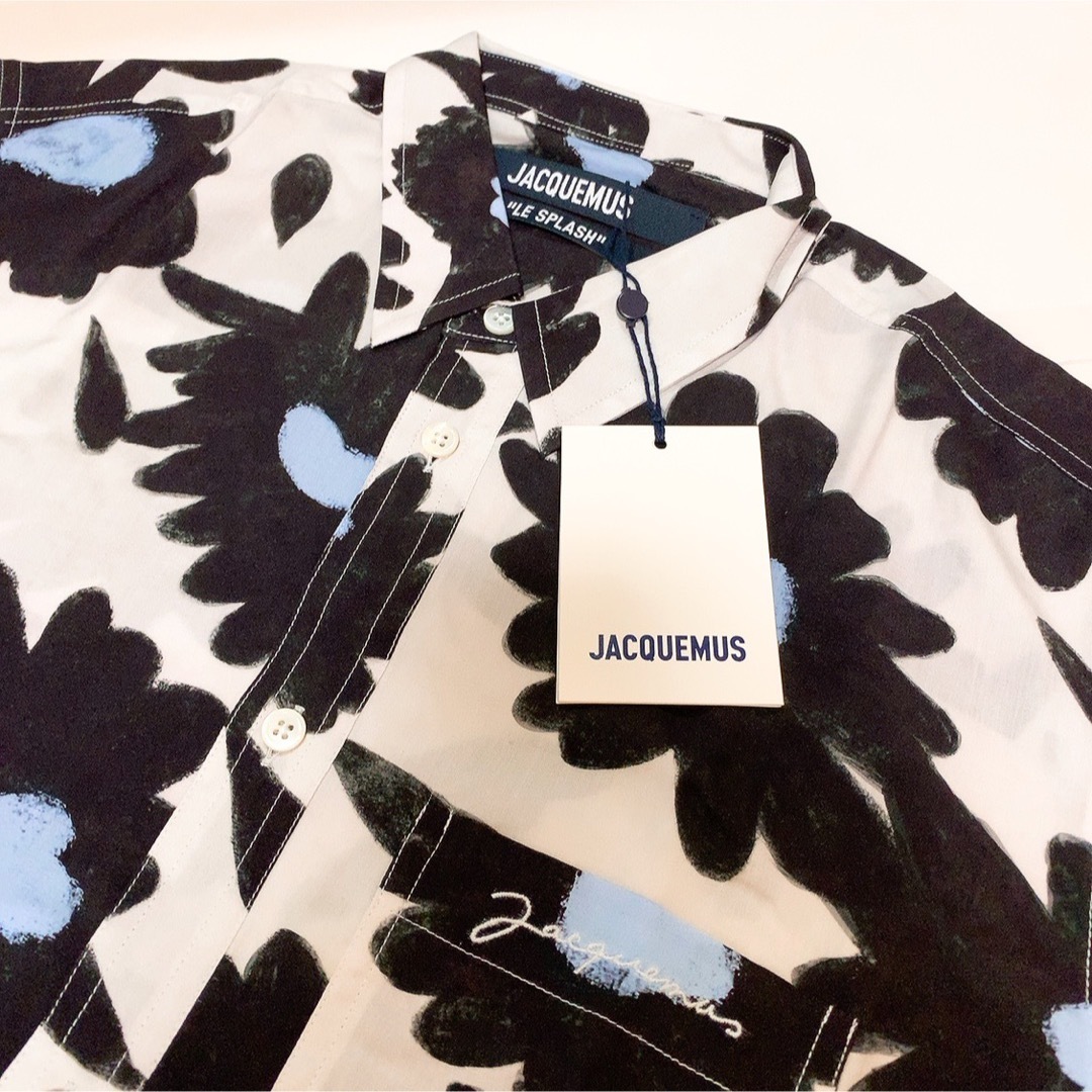 【新品タグ付き】jacquemus フラワーシャツ　花柄　半袖