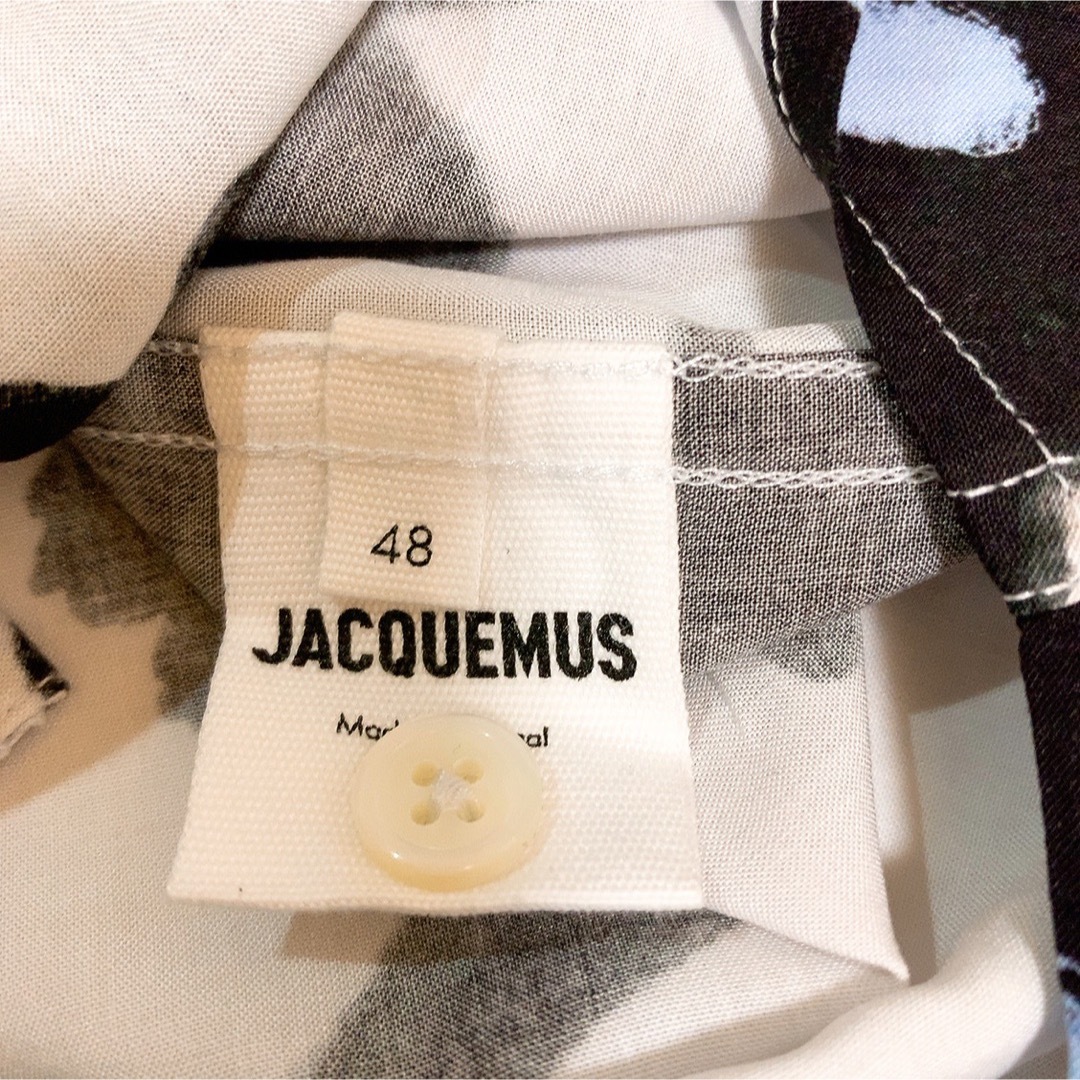 【新品タグ付き】jacquemus フラワーシャツ　花柄　半袖