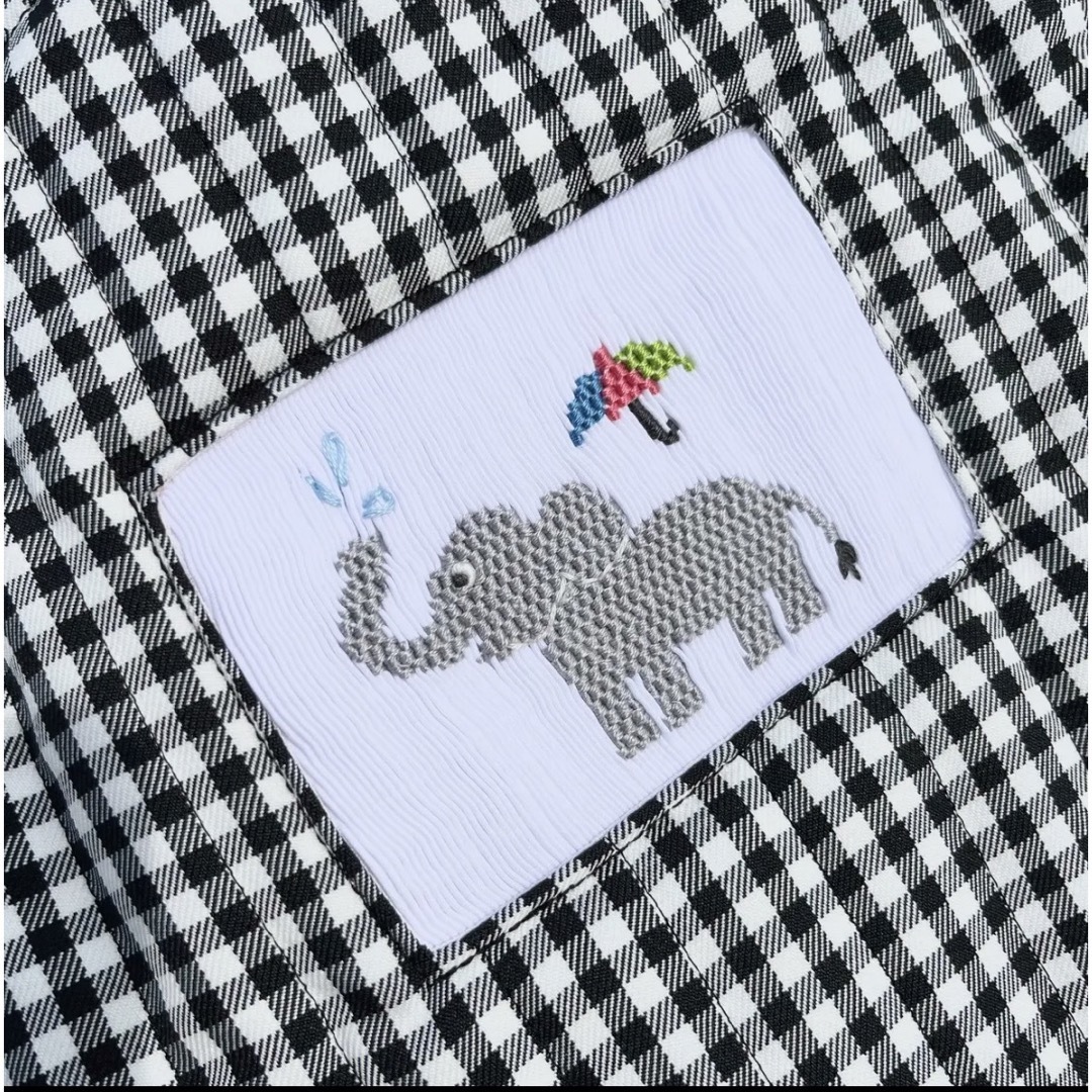 mojocamar animal series elephant 刺繍バッグ