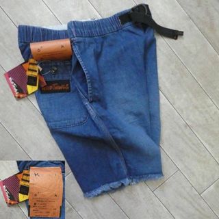 ワイルドシングス(WILDTHINGS)のワイルドシングス カトー Denim Short L 新品(ショートパンツ)