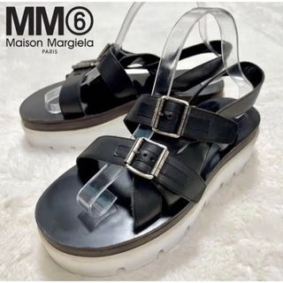 Maison Margiela セーフティストラッププラットフォームランナー