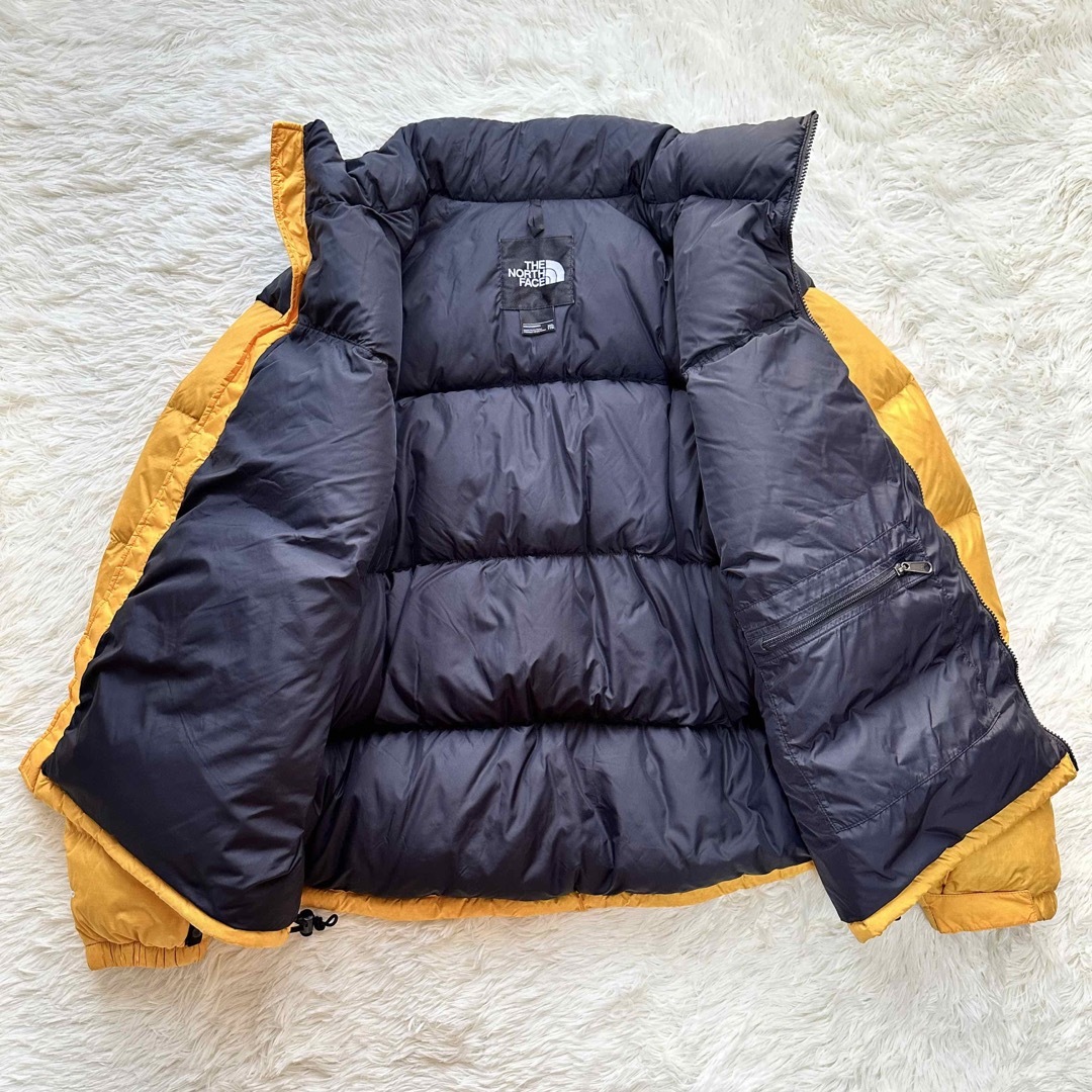 ノースフェイス 1996 RETRO NUPTSE ヌプシ ダウン イエロー 黄