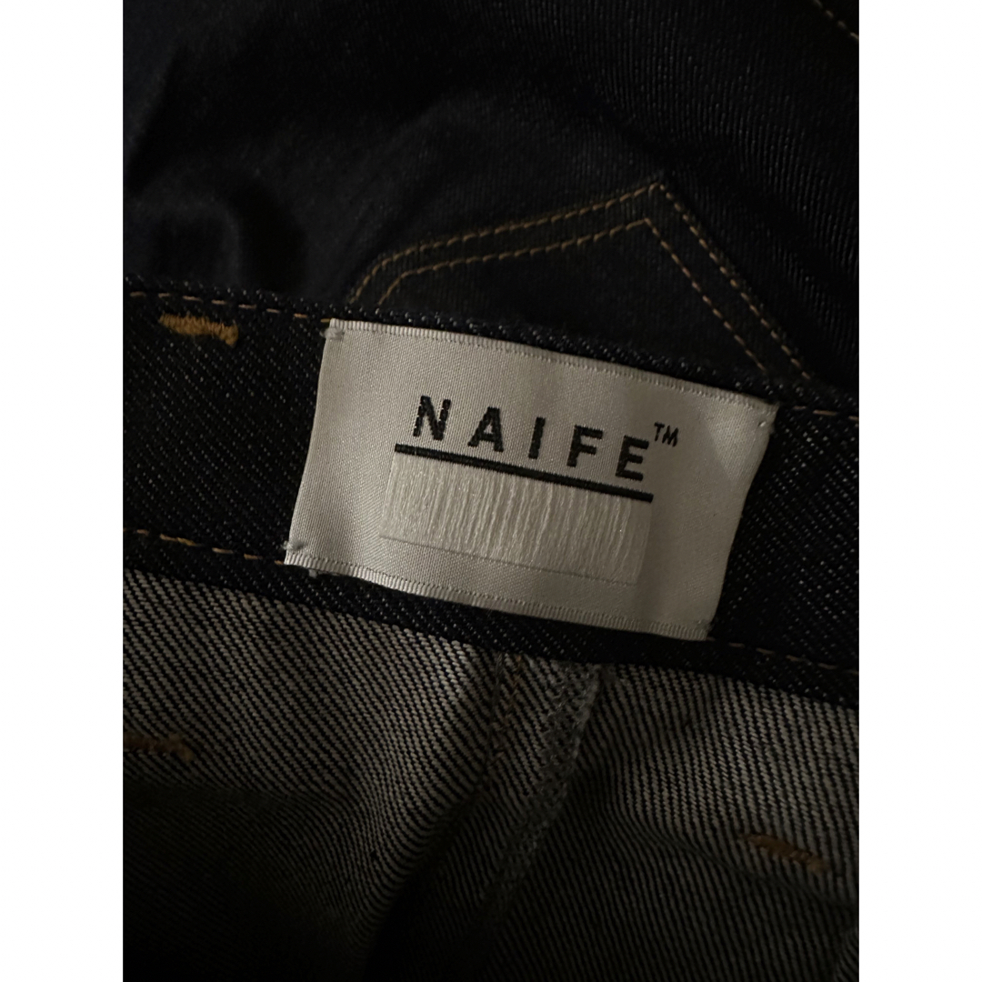 NAIFE フリルデニムラップスカート 3