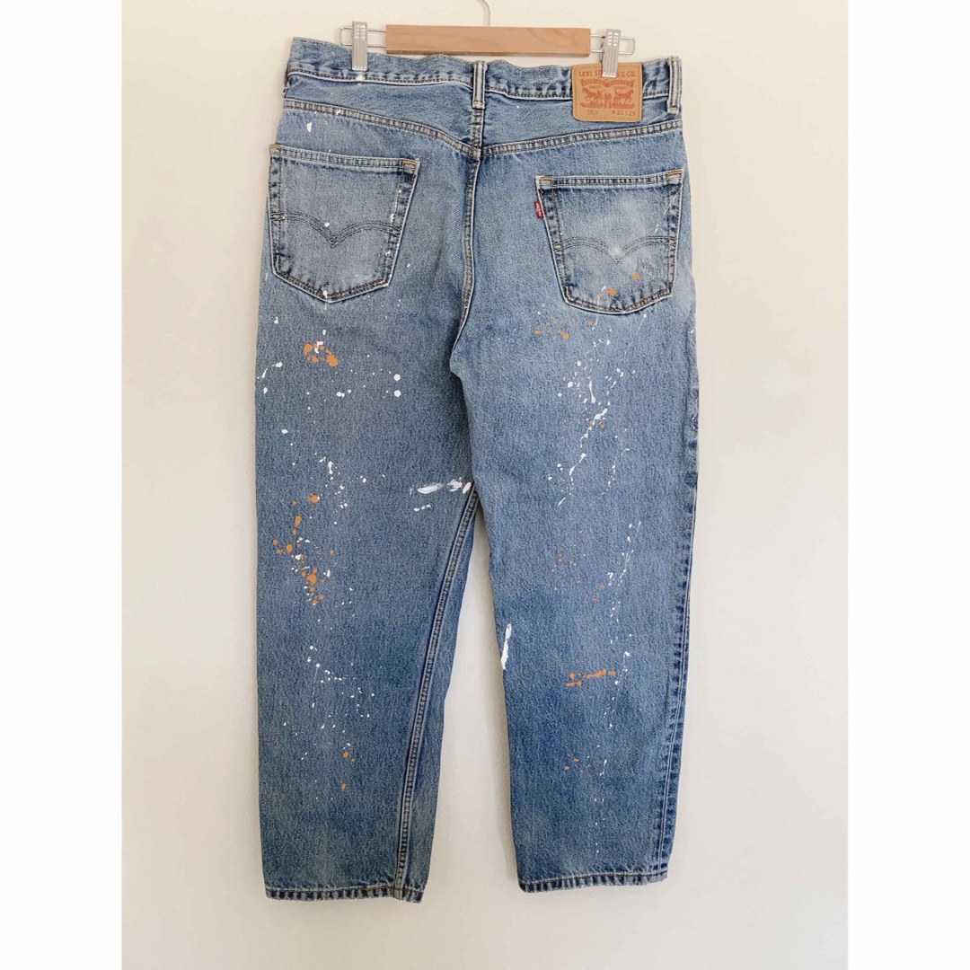 Levi's 550 リーバイス ペイントデニム ペイントジーンズ デニムパンツ