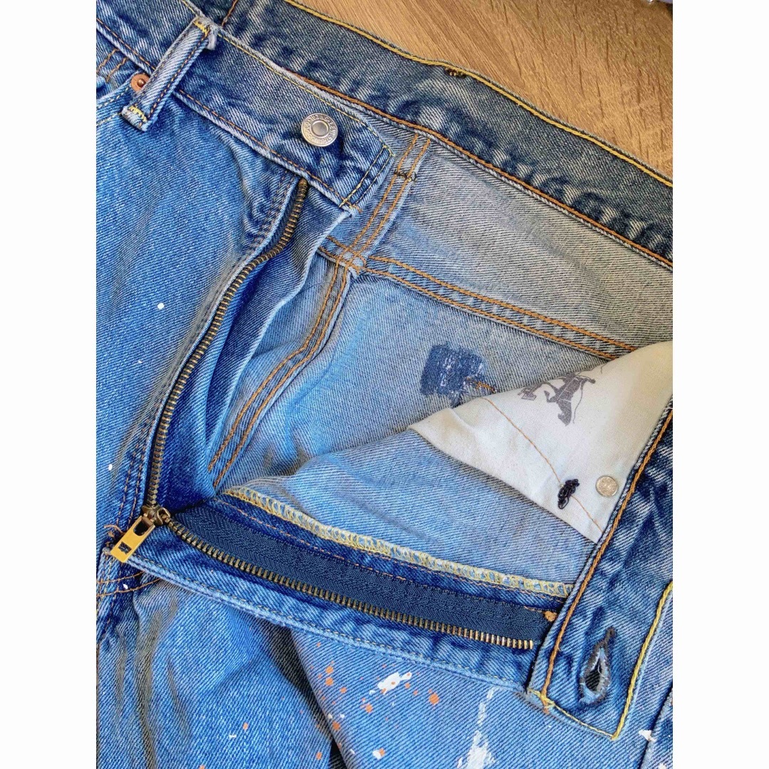 Levi's 550 リーバイス ペイントデニム ペイントジーンズ デニムパンツ