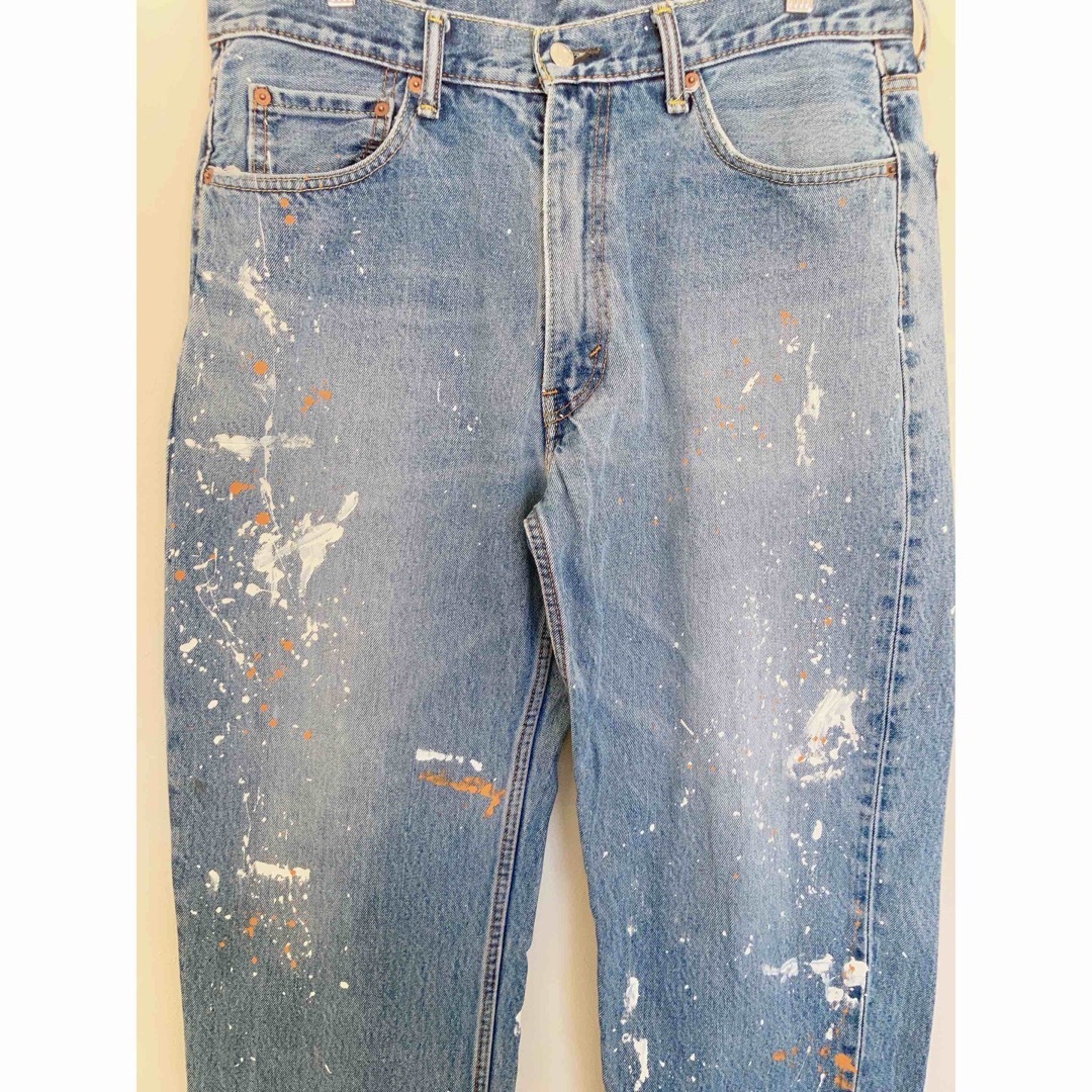 Levi's 550 リーバイス ペイントデニム ペイントジーンズ デニムパンツ