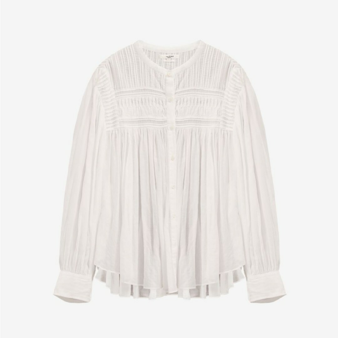 Isabel Marant - 新品、未使用、PLALIA コットン ボイル ブラウスの ...