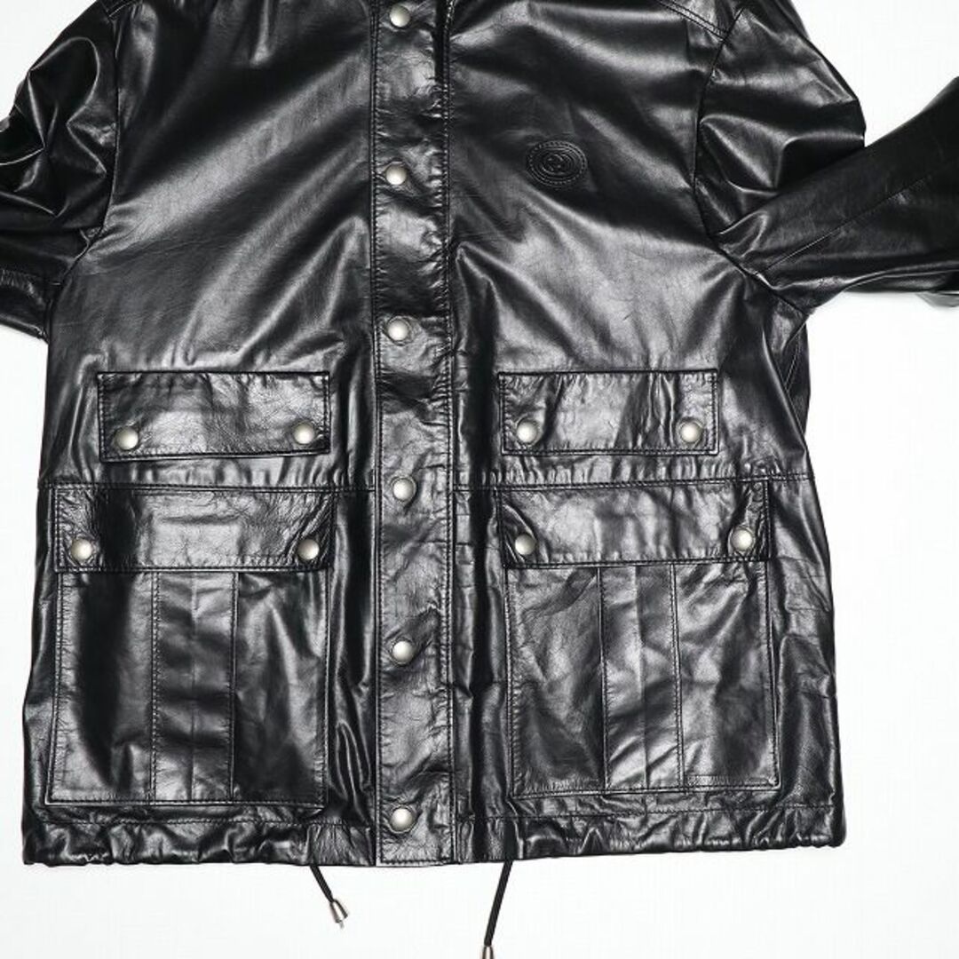 Gucci(グッチ)のGUCCI 20AW 国内正規品 インターロッキング GG レザージャケット メンズのジャケット/アウター(レザージャケット)の商品写真