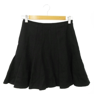 ナチュラルビューティーベーシック(NATURAL BEAUTY BASIC)のナチュラルビューティーベーシック スカート ツイード マーメイド ウール S 黒(ミニスカート)
