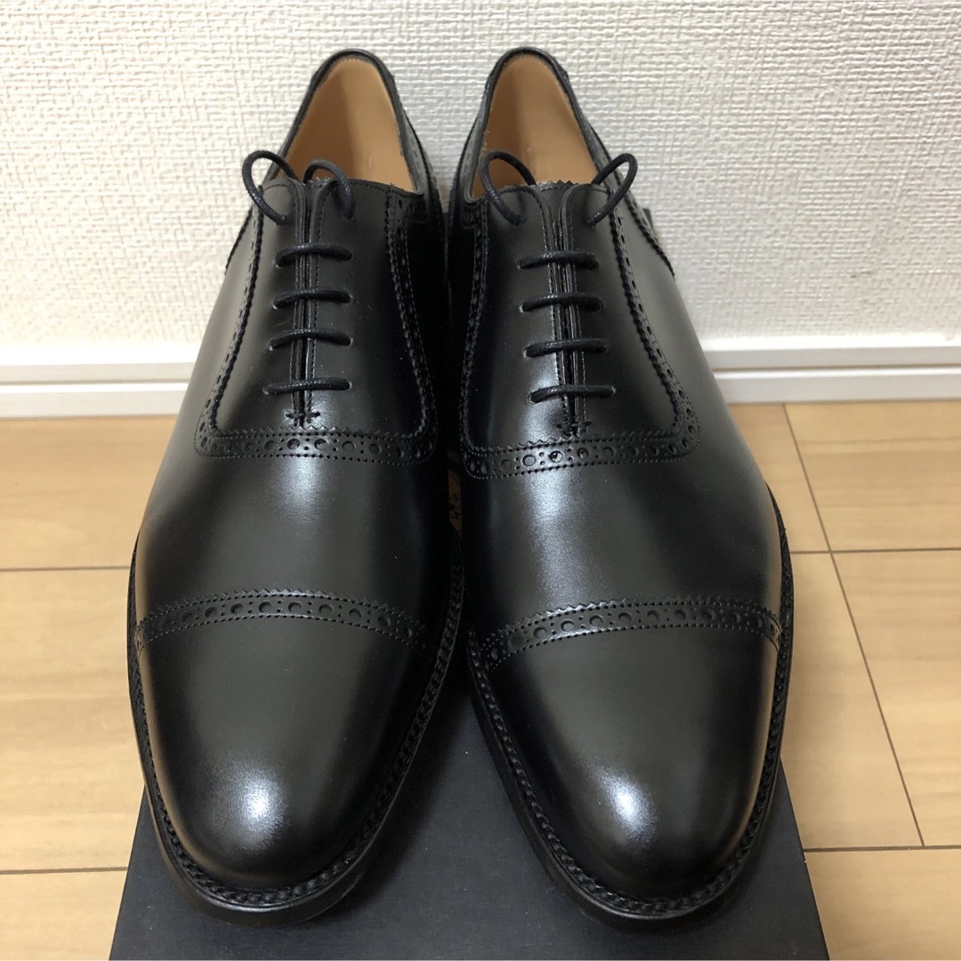 CHEANEY(チーニー)の【未使用/サイズ8.5】CHEANEY ( チーニー ) 、フェンチャーチ、黒！ メンズの靴/シューズ(ドレス/ビジネス)の商品写真