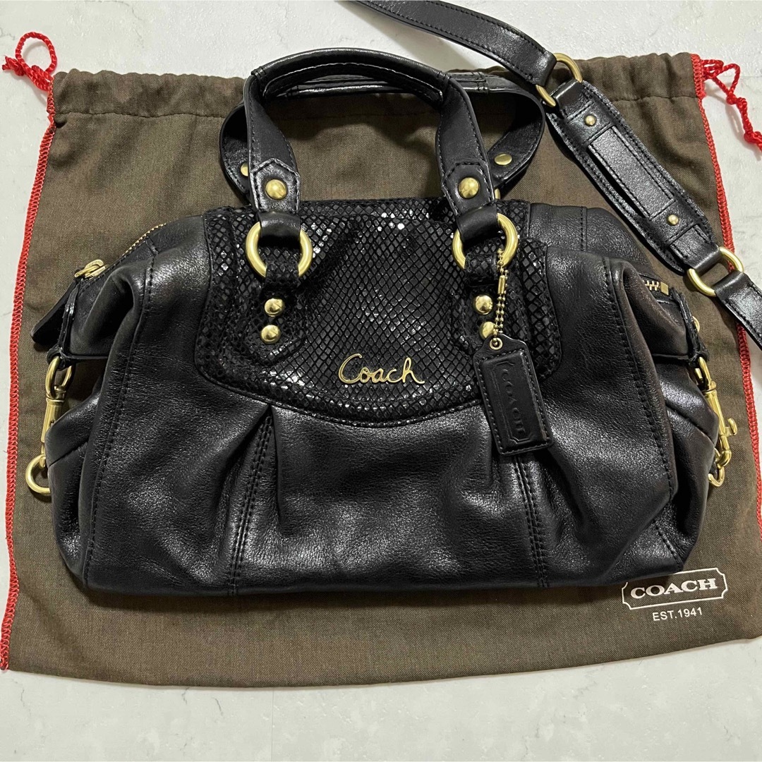 COACH コーチ 2way ハンドバッグ - ハンドバッグ