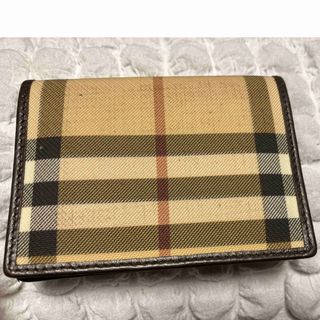 バーバリー(BURBERRY)のご予約済ラッキー様　29日まで値下げバーバリーのカードケース(名刺入れ/定期入れ)