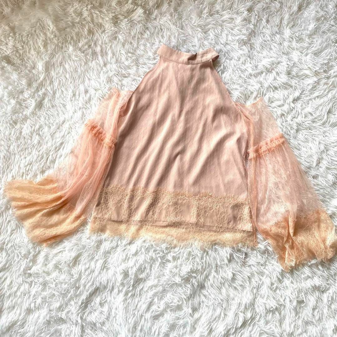 お取り寄せ】 新品✨ eimy istoire ブラウス ピンク バックリボン