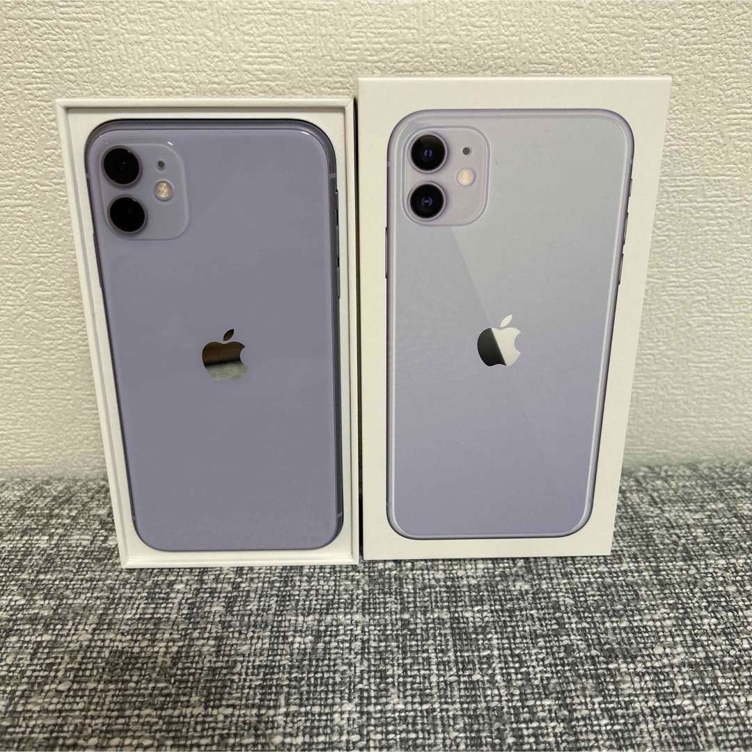 iPhone11 パープル 128GB アイフォン11 本体 付属品 - www.usftl.com