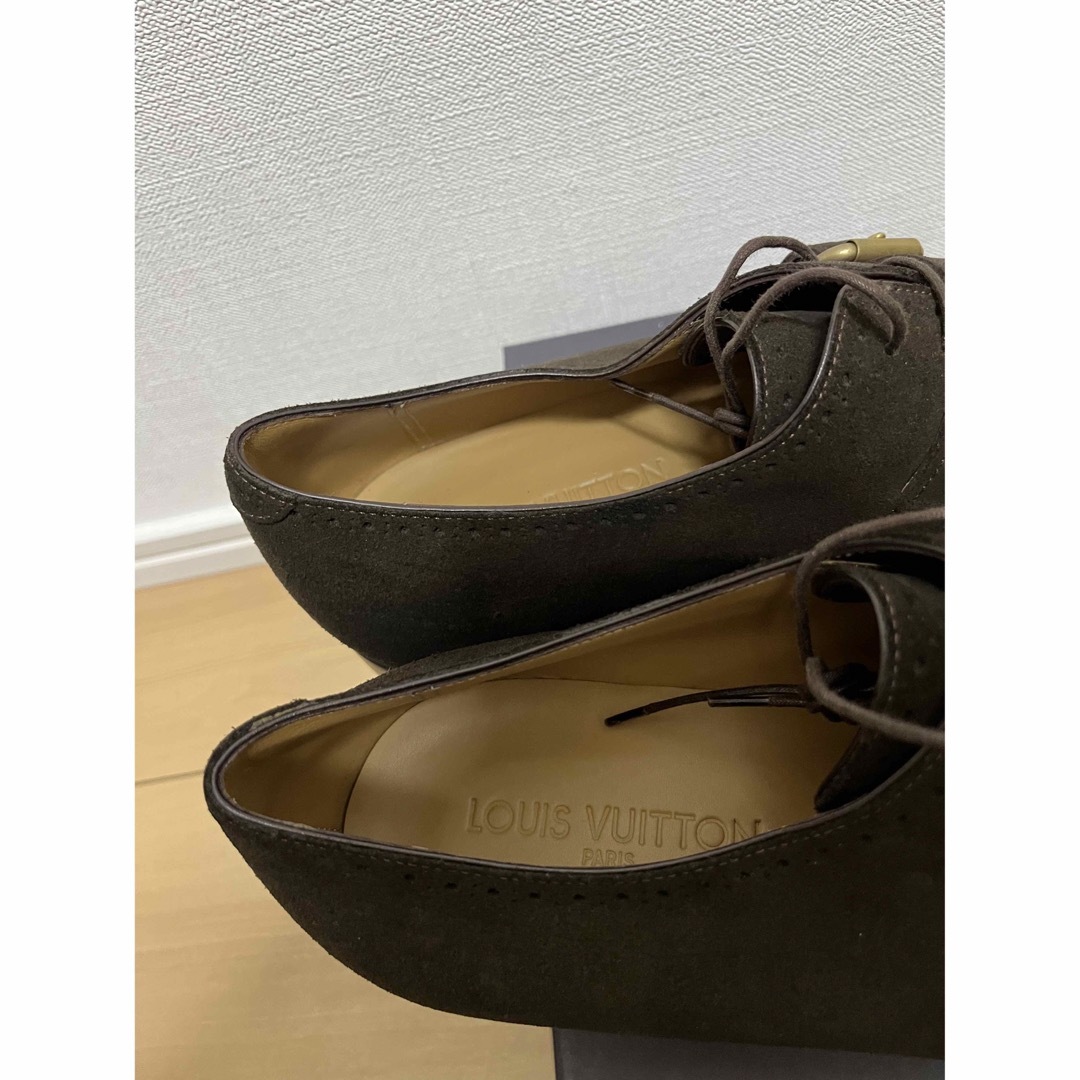 LOUIS VUITTON(ルイヴィトン)の(美品/サイズ8.5)ルイヴィトン（louisvuitton)、スエードシューズ メンズの靴/シューズ(ドレス/ビジネス)の商品写真