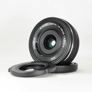 OLYMPUS - OLYMPUS 電動ズーム M.ZUIKO 14-42mm + 自動開閉キャップの
