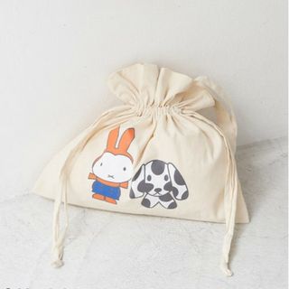 ロペピクニック(Rope' Picnic)の新品【miffy×ROPE' PICNIC】 巾着トートバッグ ロペ ミッフィー(トートバッグ)