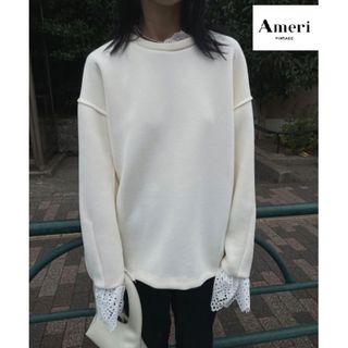 Ameri VINTAGE - LITTLE V GUSSET SHORT SWEAT TOPの通販 by rainbow