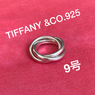 ティファニー(Tiffany & Co.)のTIFFANY ティファニー トリニティ 3連 リング 　9号(リング(指輪))