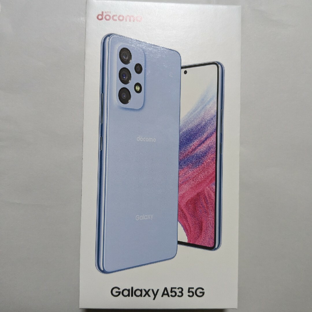 docomo SAMSUNG SC-53C オーサムブルー