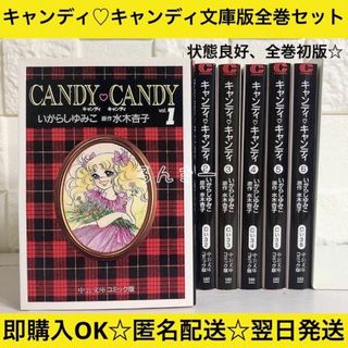 キャンディ♡キャンディ いがらしゆみこ 文庫版 状態良好 漫画 全巻