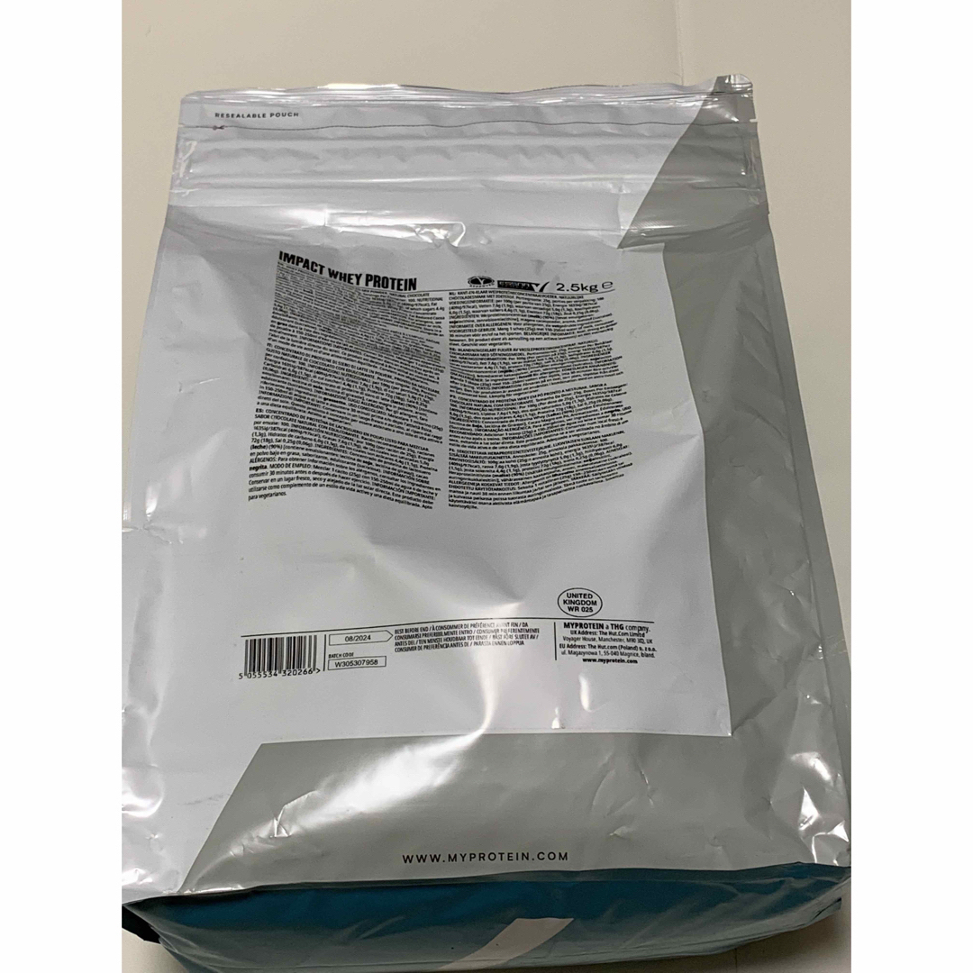 MYPROTEIN - マイプロテイン ナチュラルチョコレート2.5kg の通販 by