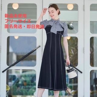 アンドクチュール(And Couture)のリボンワンピース アンドクチュール 完売品(ロングワンピース/マキシワンピース)