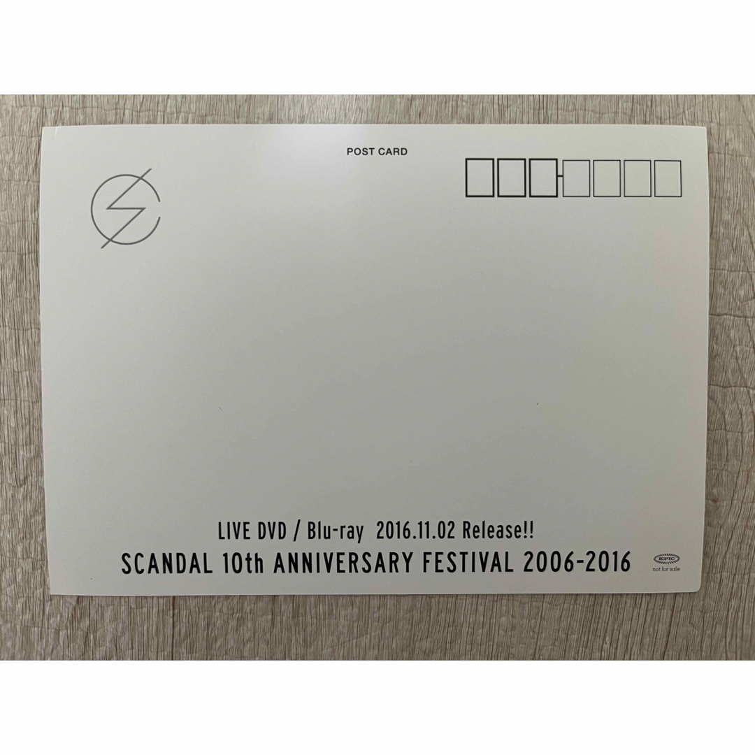 美品　ライブ　ポストカード付】SCANDAL　10周年