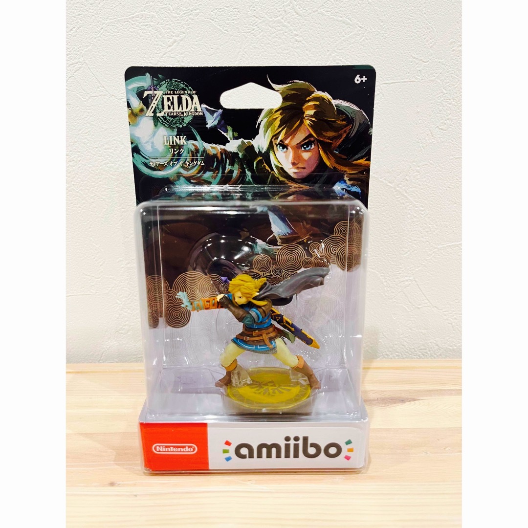 Nintendo Switch(ニンテンドースイッチ)のゼルダの伝説 ティアーズ オブ ザ キングダム リンク amiibo エンタメ/ホビーのフィギュア(ゲームキャラクター)の商品写真