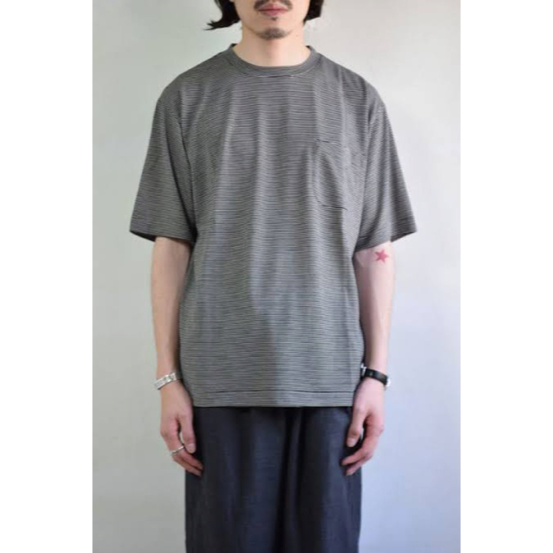 ウール天竺　コモリ　カットソー　tシャツ comoli