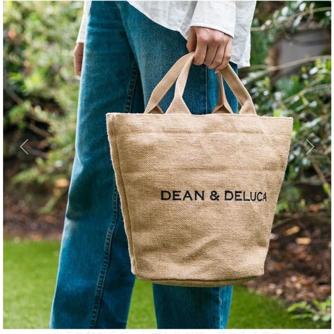 DEAN & DELUCA(ディーンアンドデルーカ)の【新品未使用】ディーンアンドデルーカ ジュートマーケットトートバックSサイズ レディースのバッグ(トートバッグ)の商品写真