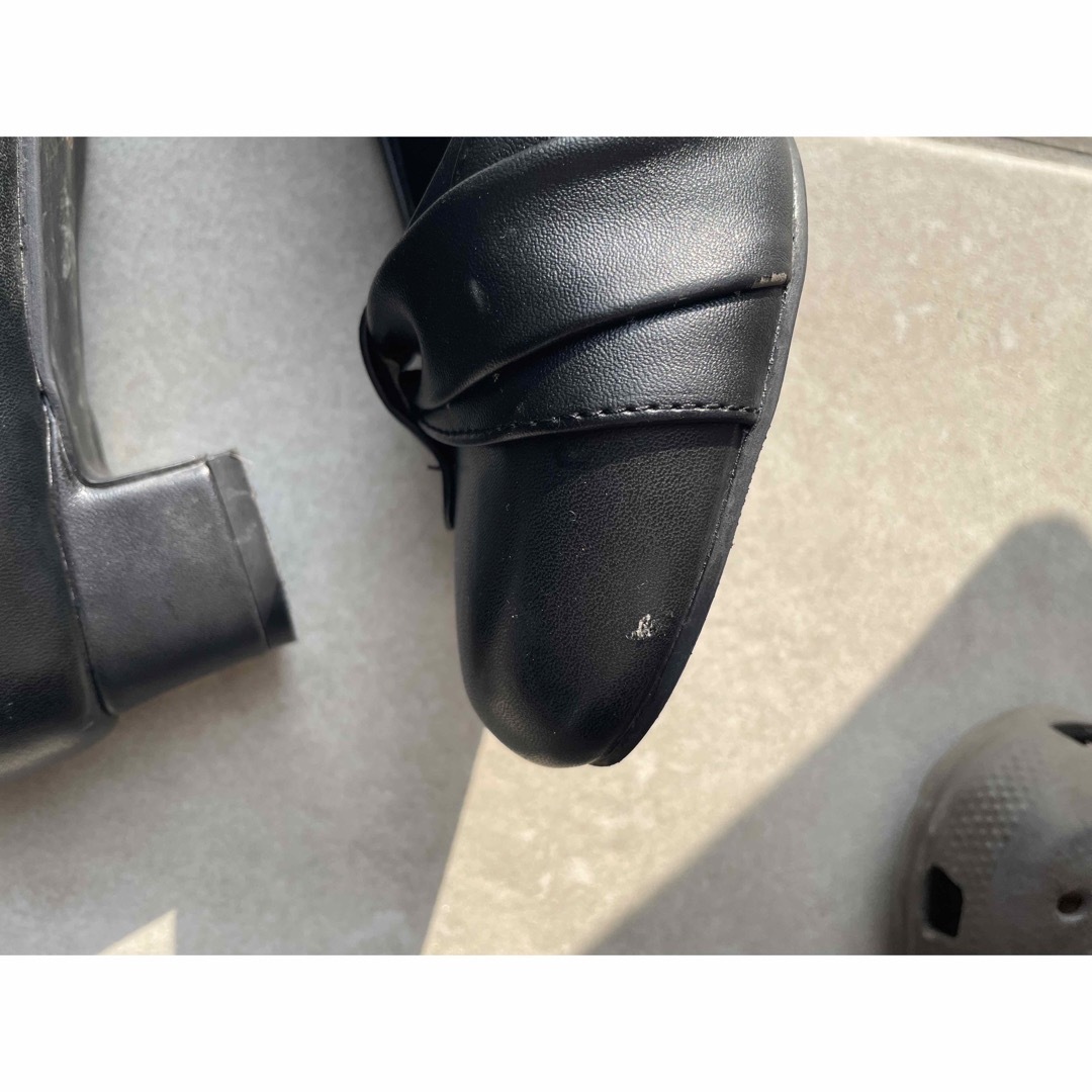 リボンモチーフ🎀リクルートパンプス(24.0〜24.5の方) レディースの靴/シューズ(ハイヒール/パンプス)の商品写真
