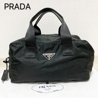 PRADA - プラダ トートバッグ ミニボストン 三角ロゴ 保存袋 南京錠