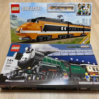 レゴ(Lego)の【新品・未開封】レゴ LEGO 10194・10233 トレイン2点セット(知育玩具)