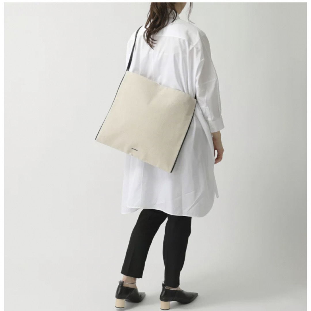 Jil Sander - ジルサンダーjil sanderのキャンバス×レザーのモードな