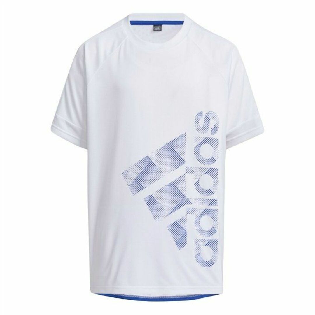 adidas(アディダス)の新品★アディダス★130★快適な着心地!!半袖Ｔシャツ(白)・パンツ(紺)★上下 キッズ/ベビー/マタニティのキッズ服男の子用(90cm~)(その他)の商品写真