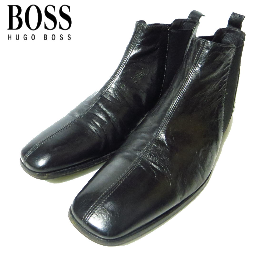 HUGO BOSS ヒューゴボス　新品　サイドゴアブーツ　チェルシーブーツ