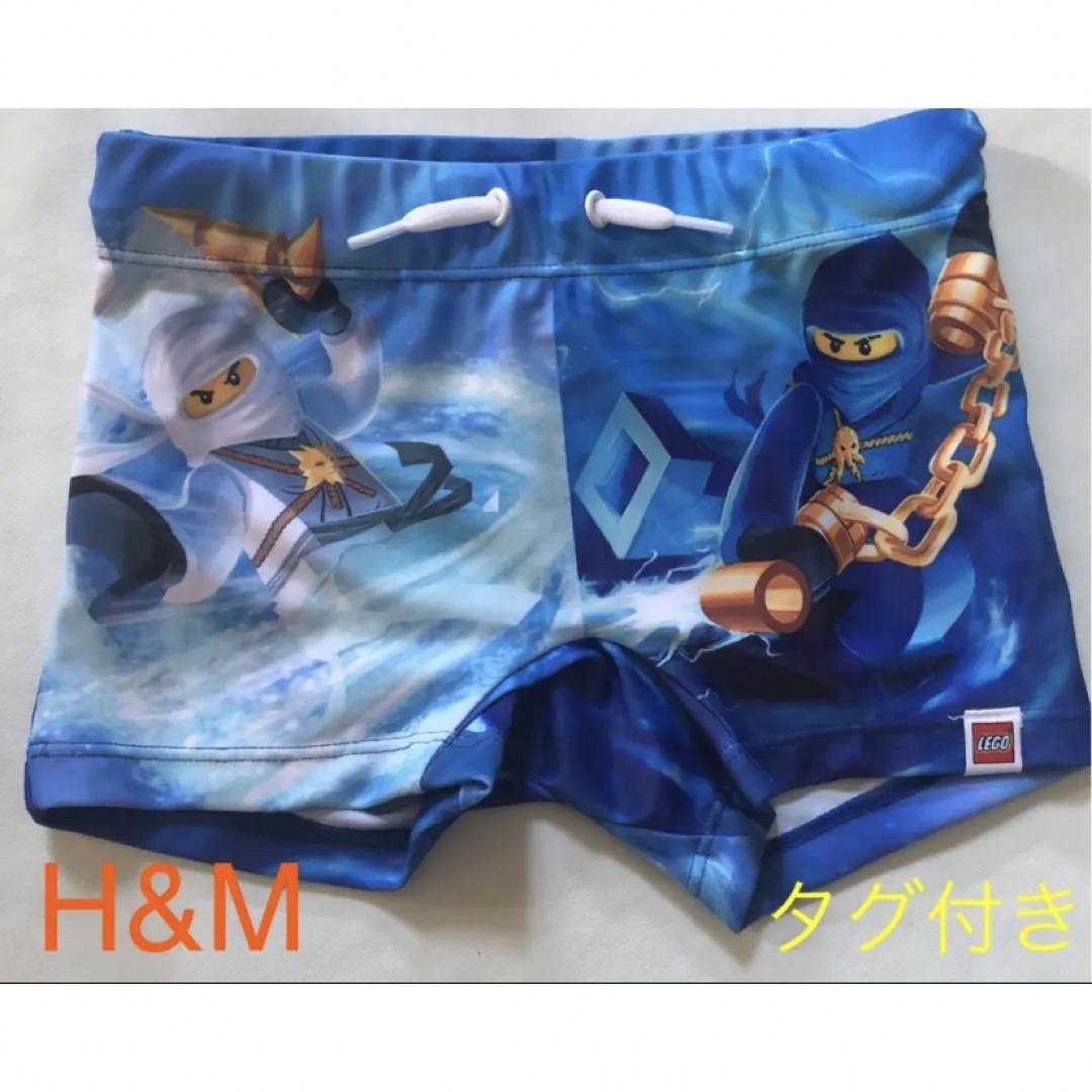 H&M(エイチアンドエム)の男の子　水着　H&M  サイズ　105 ★新品 キッズ/ベビー/マタニティのキッズ服男の子用(90cm~)(水着)の商品写真