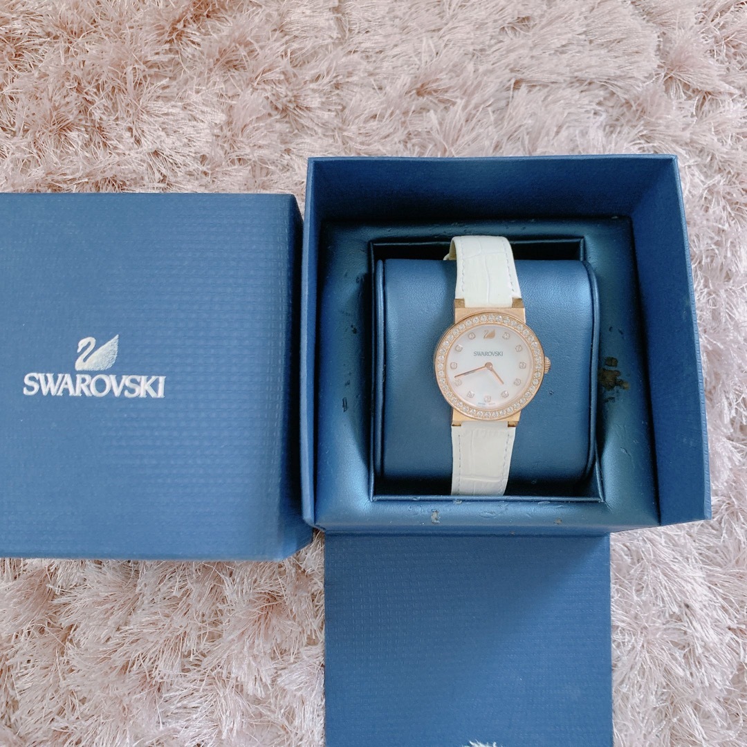 SWAROVSKI スワロフスキー 腕時計 スワン - 腕時計