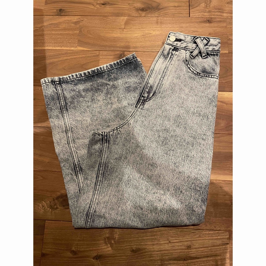 Ameri VINTAGE(アメリヴィンテージ)のAmeri VINTAGE★WIDE CHEMICAL DENIM PANTS レディースのパンツ(デニム/ジーンズ)の商品写真