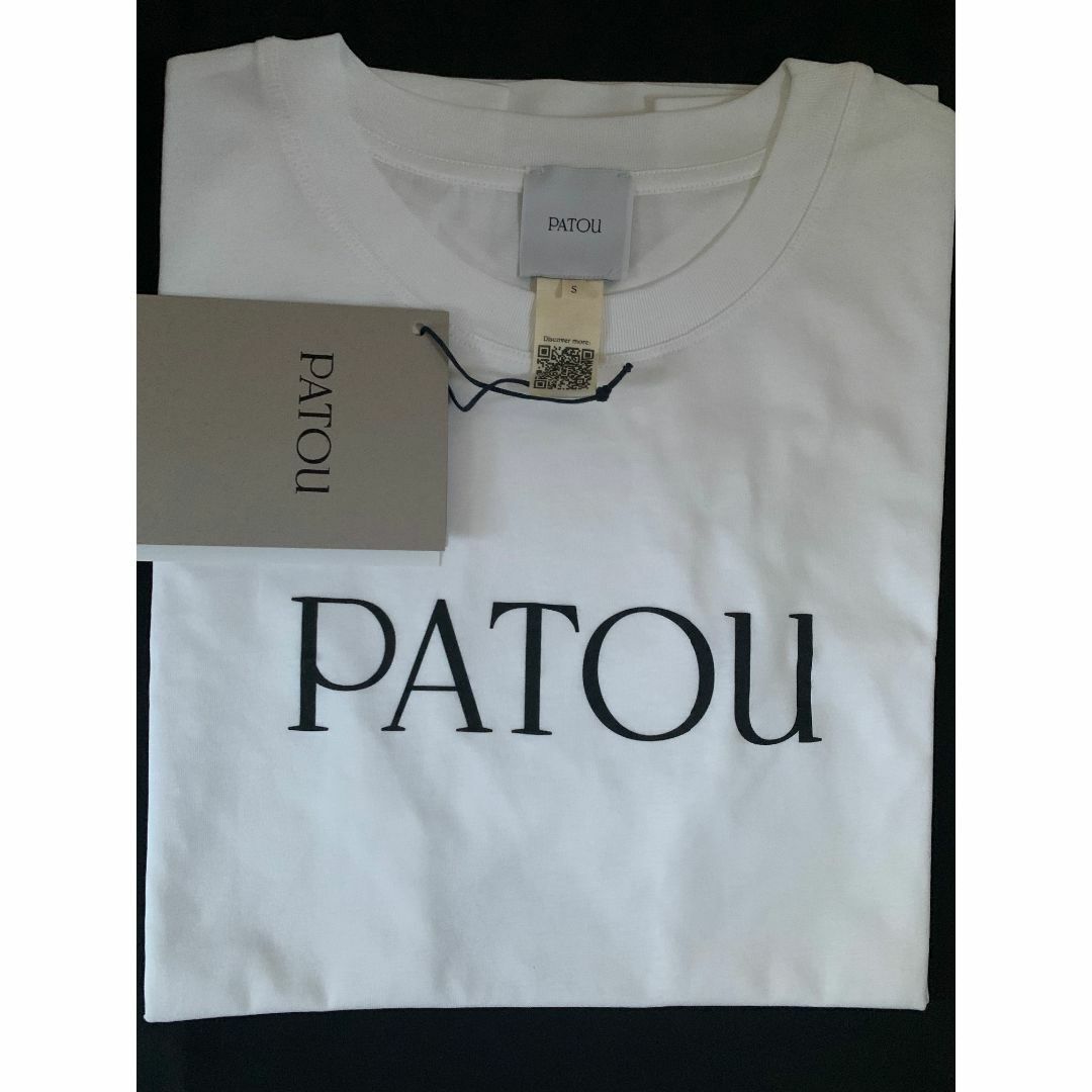 PATOU - 【新品サイズS】PATOU（パトゥ)ロゴ入りTシャツ（白）送料込み