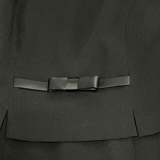【美品】高級 東京イギン 喪服 ブラックフォーマル 11号 L リボン 礼服