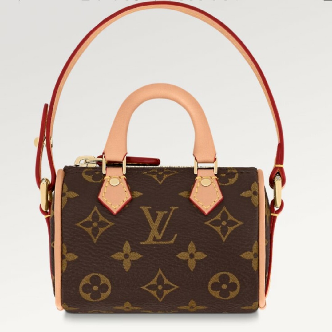 LOUIS VUITTON バッグチャーム・マイクロスピーディー